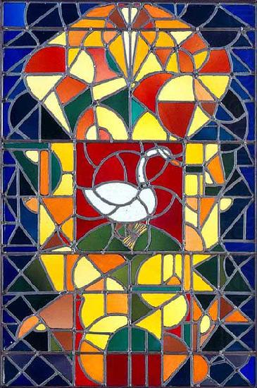 Theo van Doesburg Stained-glass Composition I. china oil painting image